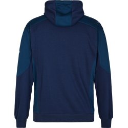 ENGEL Galaxy Sweat Cardigan med htte Blue Ink/Dark Petrol 8820-233