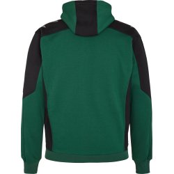 ENGEL Galaxy Sweat Cardigan med hætte Grøn/Sort 8820-233