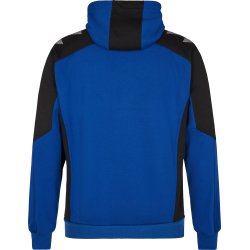 ENGEL Galaxy Sweat Cardigan med htte Surfer Blue/Sort 8820-233