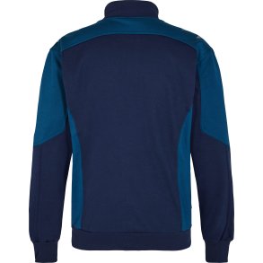 ENGEL Galaxy Sweat Cardigan med krave Blue Ink/Dark Petrol 8830-233