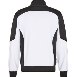 ENGEL Galaxy Sweat Cardigan med krave Hvid/Antrazitgr� 8830-233