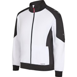 ENGEL Galaxy Sweat Cardigan med krave Hvid/Antrazitgr� 8830-233