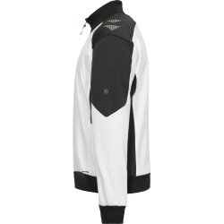 ENGEL Galaxy Sweat Cardigan med krave Hvid/Antrazitgr� 8830-233