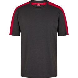 ENGEL Galaxy T-shirt Antrazitgr�/Tomato Red 9810-141