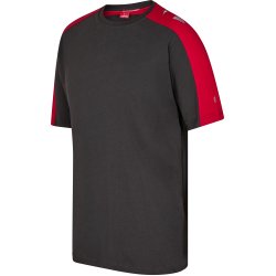 ENGEL Galaxy T-shirt Antrazitgr�/Tomato Red 9810-141