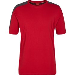 ENGEL Galaxy T-shirt Tomato Red/AntrazitGrå 9810-141