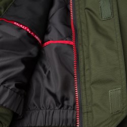 ENGEL Galaxy vinterjakke Forest Green/Sort 1410-354