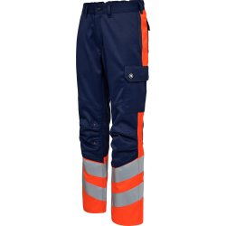 ENGEL Safety+ bukser Blue Ink/Orange 2322-188