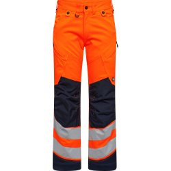 ENGEL Safety bukser Orange/Blue ink 2544-314