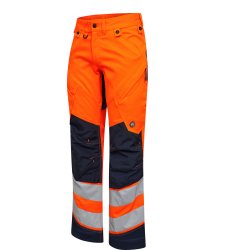 ENGEL Safety bukser Orange/Blue ink 2544-314