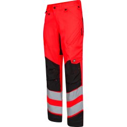 ENGEL Safety bukser Rd/Sort 2544-314