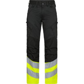 ENGEL Safety bukser Sort/Gul 2546-314
