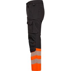 ENGEL Safety arbejdsbukser med 4-vejs str�k Antrazitgr�/Orange 2346-124