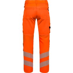ENGEL Safety arbejdsbukser med 4-vejs str�k Hi-vis Orange 2345-124