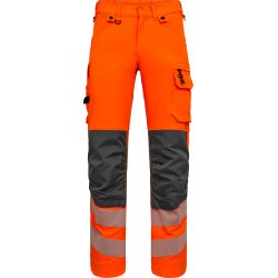 ENGEL Safety arbejdsbukser med 4-vejs str�k Orange/Antrazitgr� 2345-124