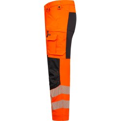 ENGEL Safety arbejdsbukser med 4-vejs str�k Orange/Antrazitgr� 2345-124