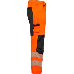 ENGEL Safety arbejdsbukser med 4-vejs str�k Orange/Antrazitgr� 2345-124