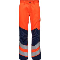 ENGEL Safety+ bukser Orange/Blue ink 2321-188