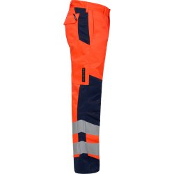 ENGEL Safety+ bukser Orange/Blue ink 2321-188