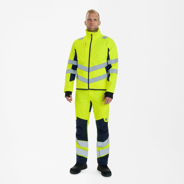 ENGEL Safety arbejdsjakke Gul/Blue Ink 1544-314