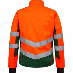 ENGEL Safety arbejdsjakke Orange/Gr�n 1544-314