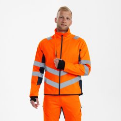 ENGEL Safety arbejdsjakke Orange/Blue ink 1544-314