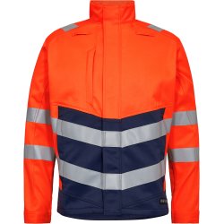 ENGEL Safety+ arbejdsjakke Orange/Blue ink 1321-188