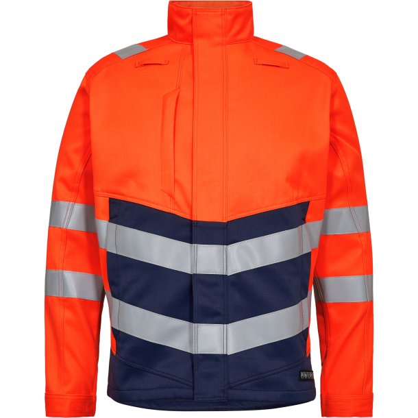 ENGEL Safety+ arbejdsjakke Orange/Blue ink 1321-188