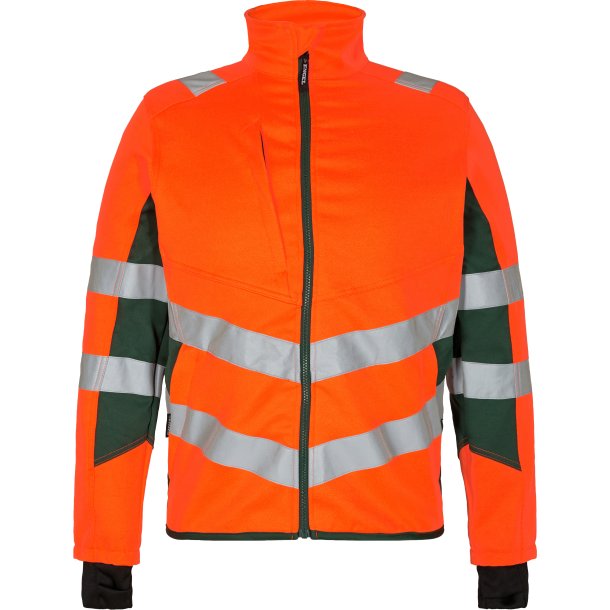 ENGEL Safety arbejdsjakke Orange/Grn 1544-314