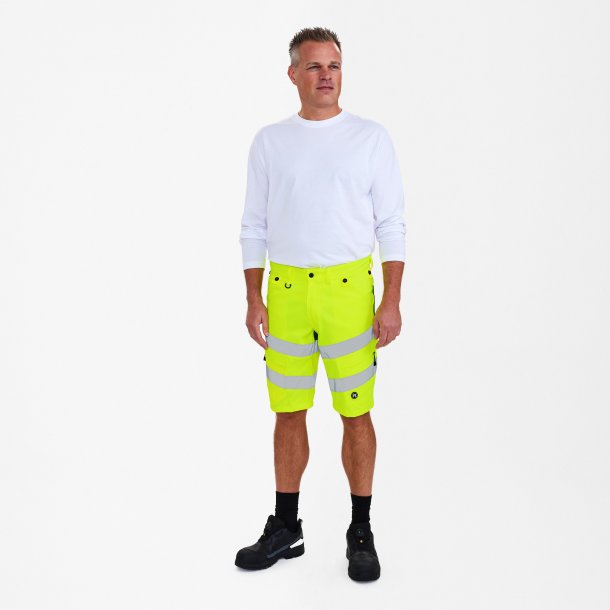 ENGEL Safety shorts Gul/Grn 6546-314