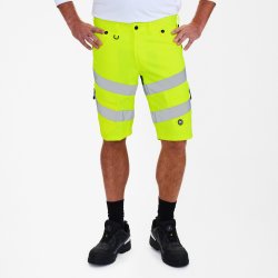 ENGEL Safety shorts Gul/Grn 6546-314