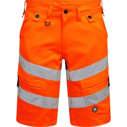 ENGEL Safety shorts Orange/Blue ink 6546-314