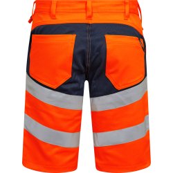 ENGEL Safety shorts Orange/Blue ink 6546-314