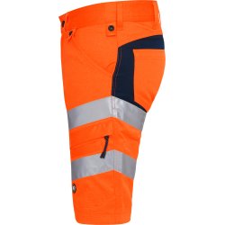 ENGEL Safety shorts Orange/Blue ink 6546-314