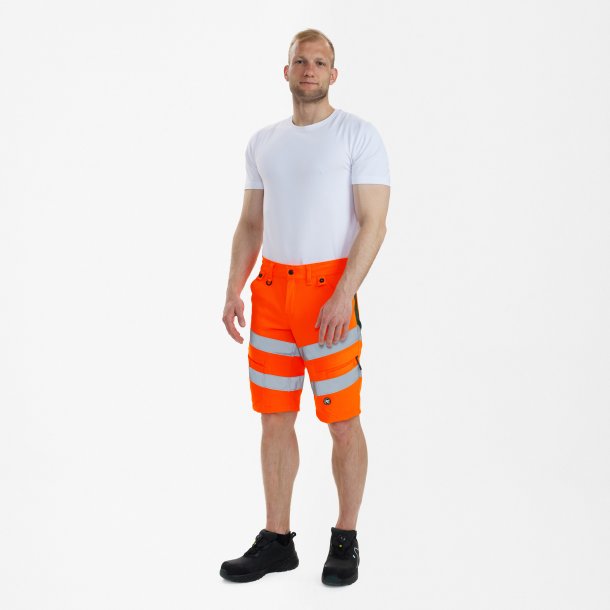 ENGEL Safety shorts Orange/Grn 6546-314