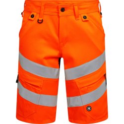 ENGEL Safety shorts Orange/Grn 6546-314