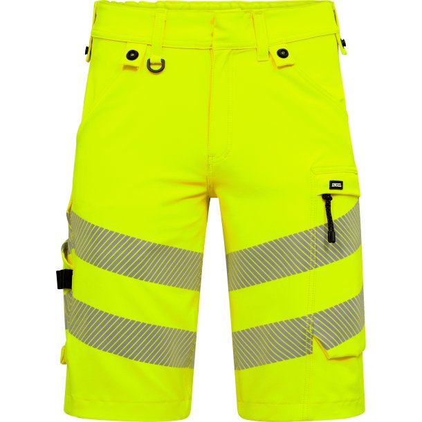 ENGEL Safety arbejdsshorts med 4-vejs str�k Gul/Blue Ink 6345-124