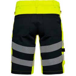 ENGEL Safety arbejdsshorts med 4-vejs str�k Gul/Sort 6345-124