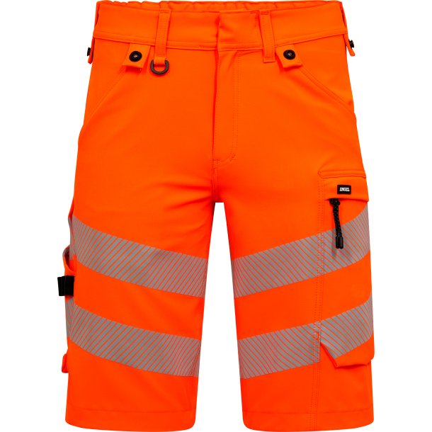 ENGEL Safety arbejdsshorts med 4-vejs str�k Hi-vis Orange 6345-124