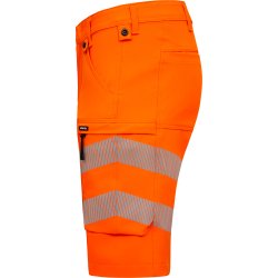 ENGEL Safety arbejdsshorts med 4-vejs str�k Hi-vis Orange 6345-124