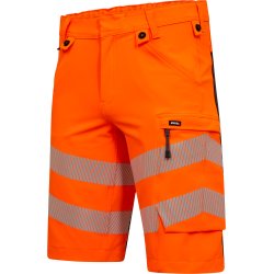 ENGEL Safety arbejdsshorts med 4-vejs str�k Orange/Antrazitgr� 6345-124