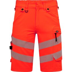 ENGEL Safety arbejdsshorts med 4-vejs str�k R�d/Sort 6345-124