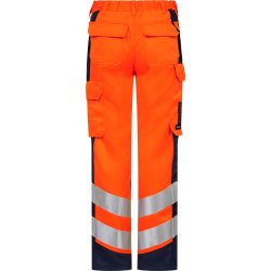 ENGEL SAFETY+ dame arbejdsbukser Orange/Blue ink 2319-188