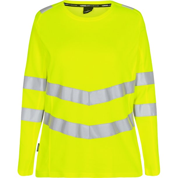 ENGEL Safety dame langrmet T-shirt Gul 9543-182