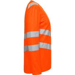 ENGEL Safety dame langærmet T-shirt Hi-vis Orange 9543-182