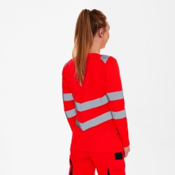 ENGEL Safety dame langrmet T-shirt Rd 9543-182