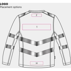 ENGEL Safety dame langrmet T-shirt Rd 9543-182