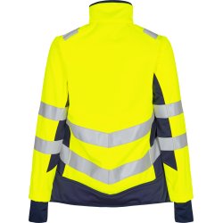 ENGEL Safety dame softshelljakke Gul/Blue Ink 1156-237
