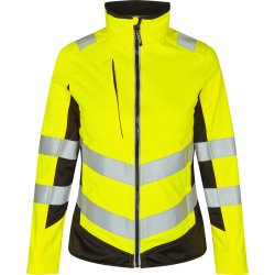 ENGEL Safety dame softshelljakke Gul/Sort 1156-237