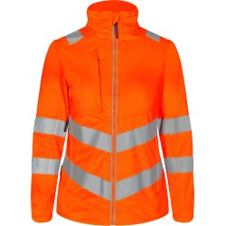 ENGEL Safety dame softshelljakke Hi-vis Orange 1156-237
